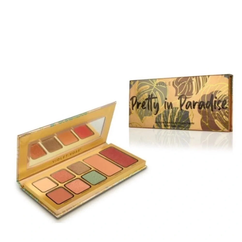 Violet Voss pretty in paradise all in one face & eyeshadow palette new in box